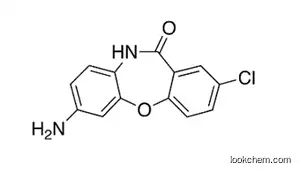 Molecular Structure of 37081-73-5 (7-Amino-2-chlorodibenz[b,f][1,4]oxazepine-11(10H)-one)